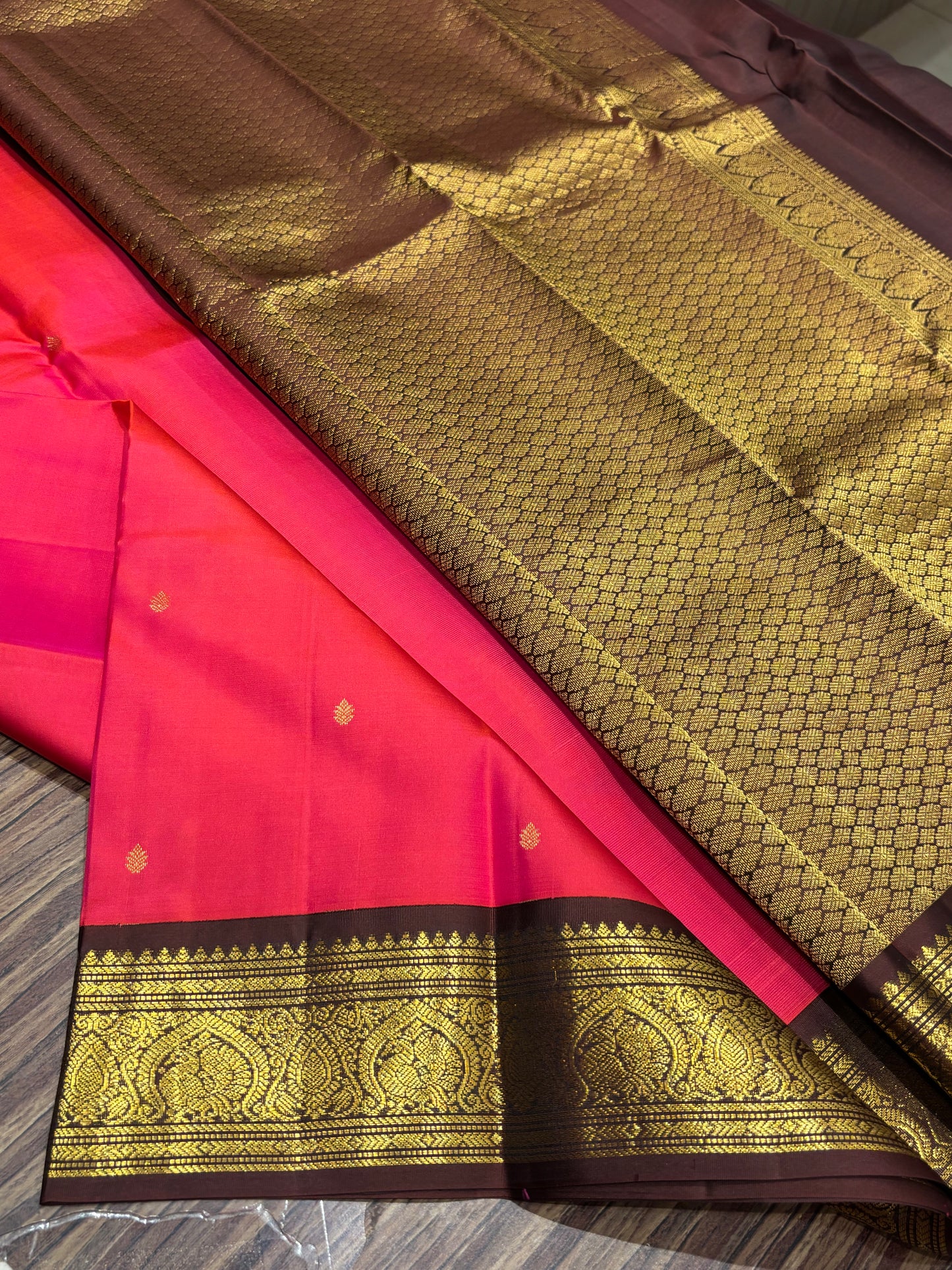 Pure Kanchipuram silk
