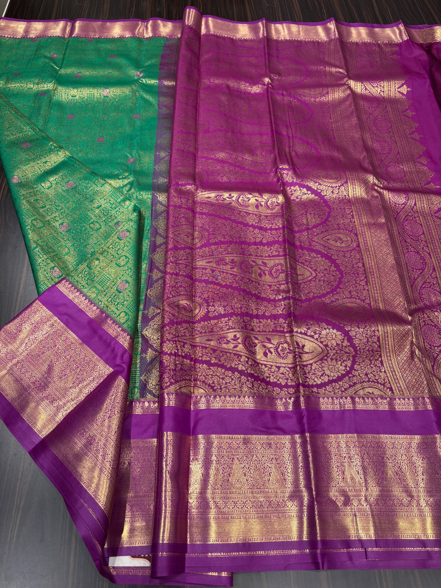 Semi Kanchipuram silk