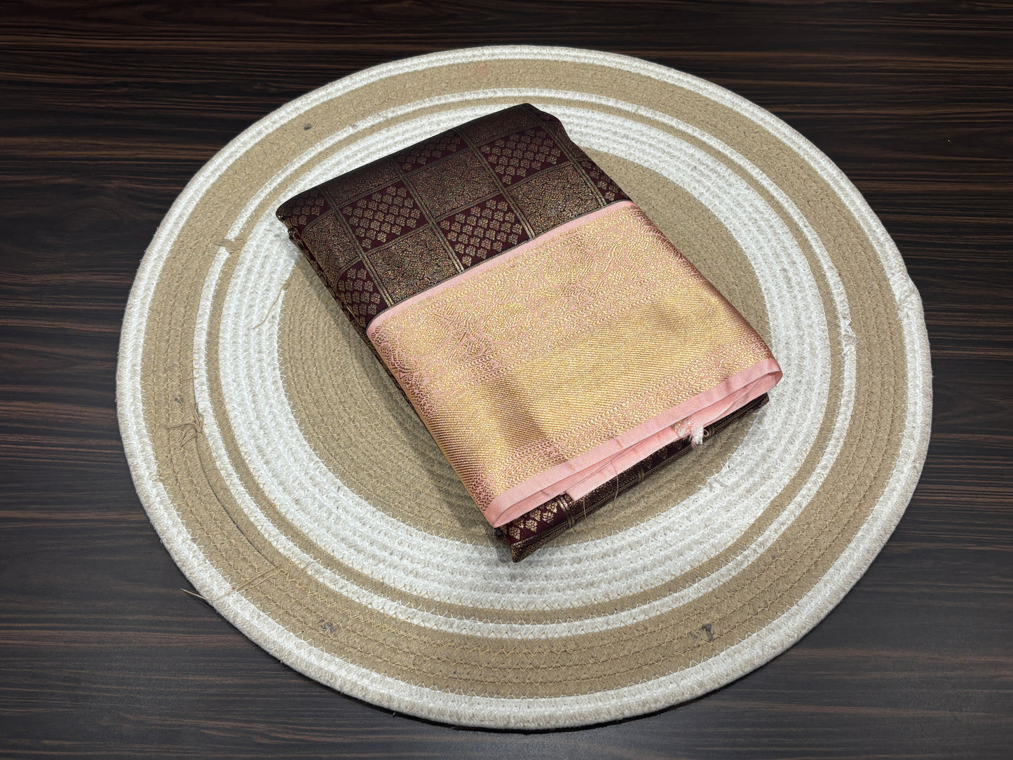 Semi Kanchipuram silk