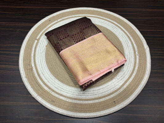 Semi Kanchipuram silk