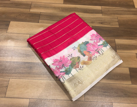 Semi Mysore Crape Silk