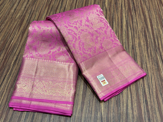 Pure Kanchipuram Brocade Silk