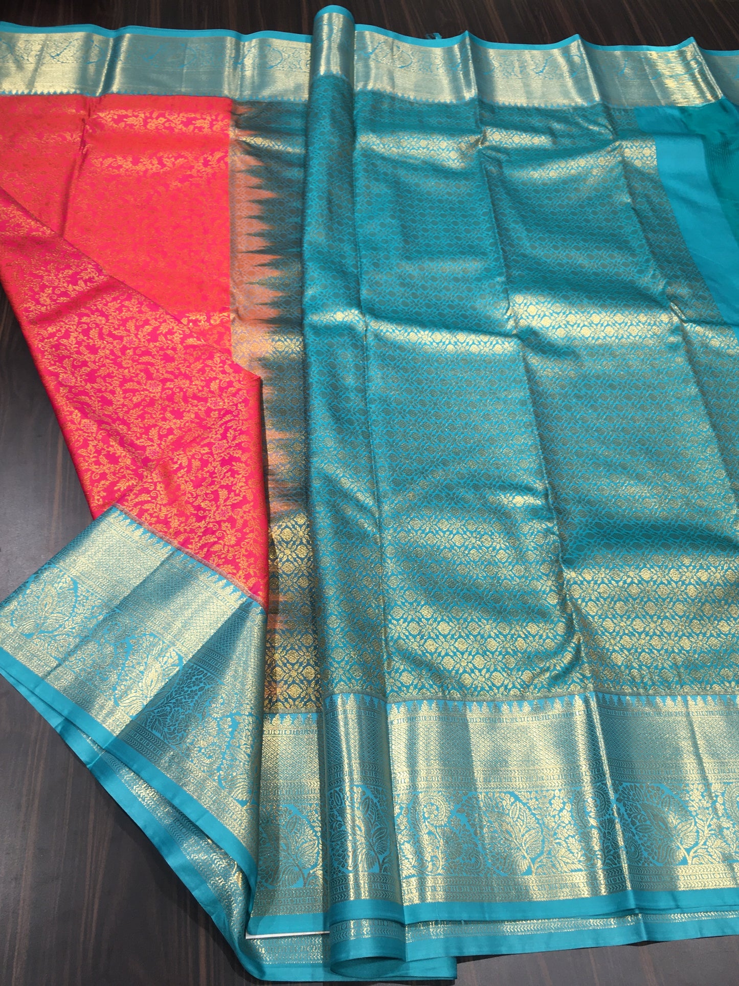 Semi Kanchipuram silk
