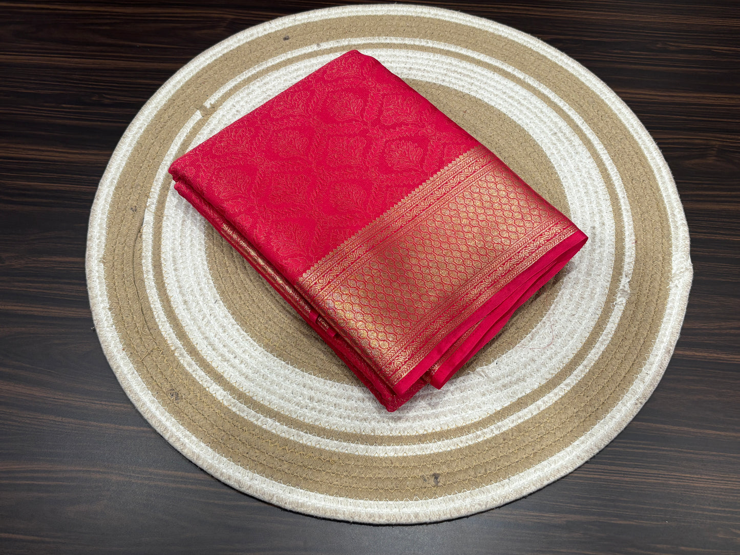 Chiffon crape sare