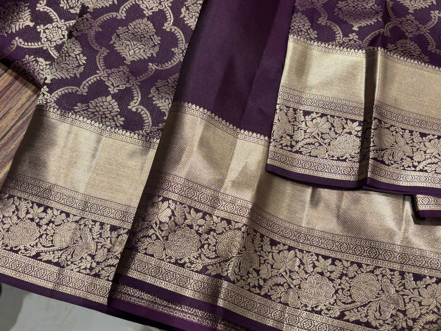 Pure Kanchipuram Broced Silk