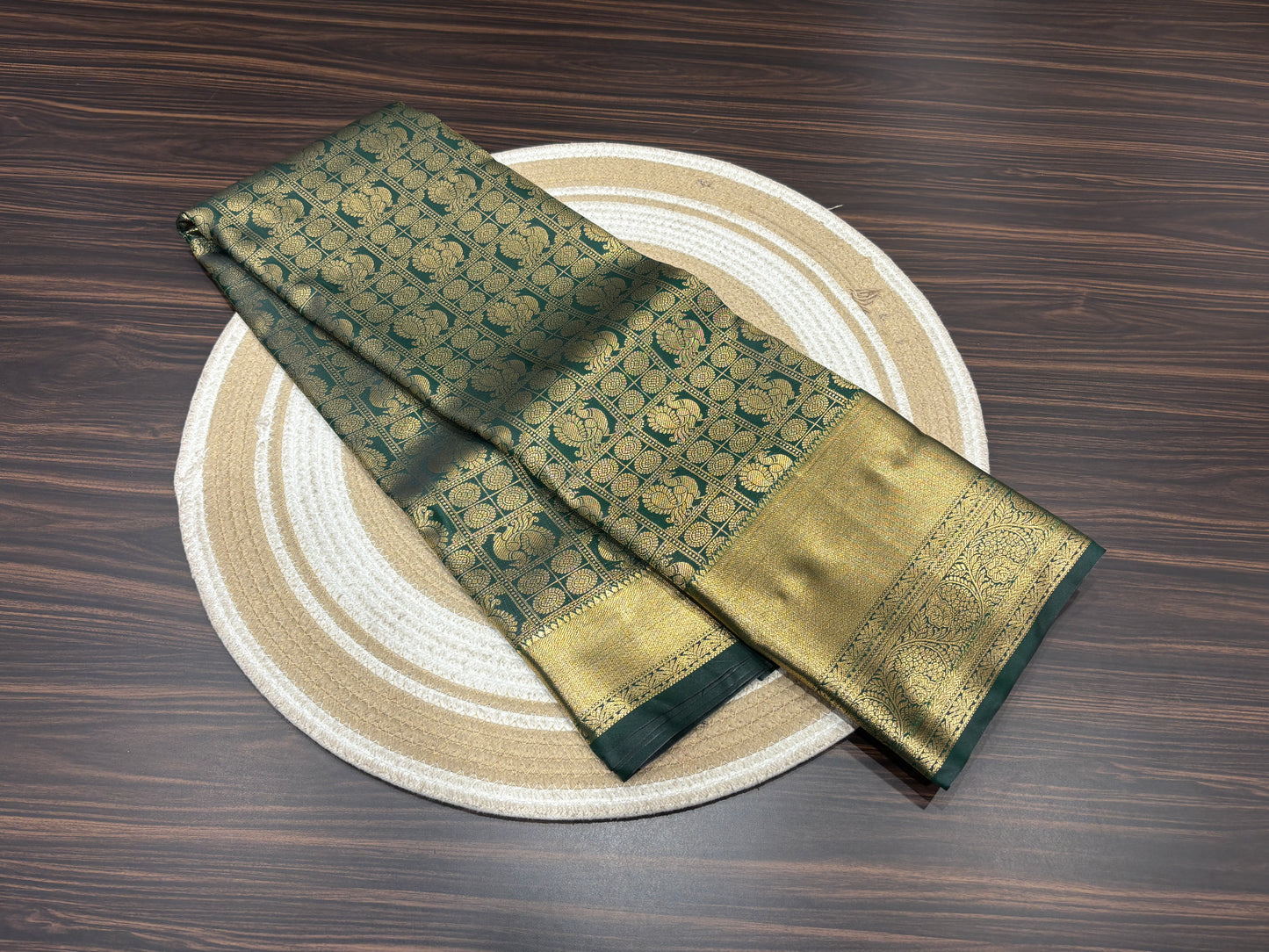 Semi Kanchipuram silk