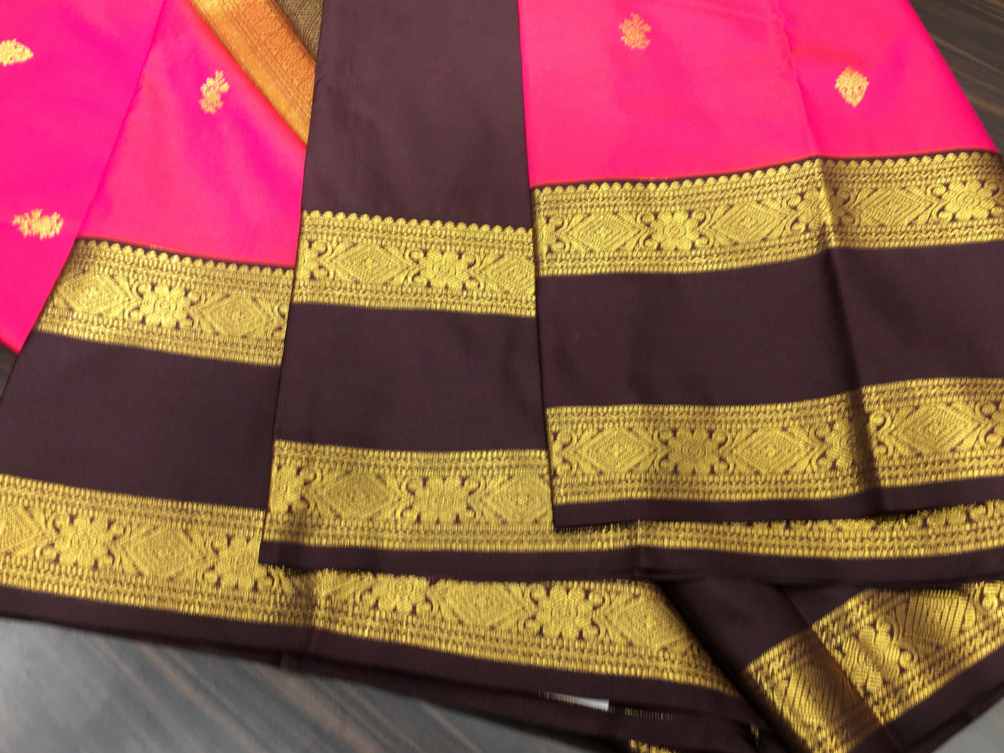 Semi Kanchipuram silk