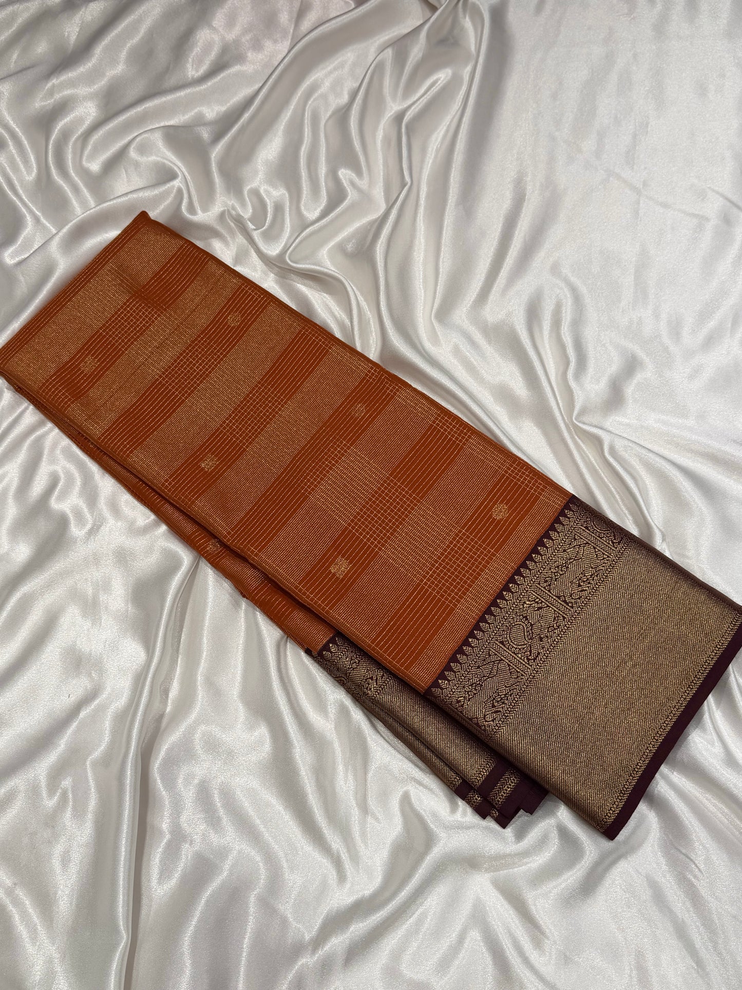 Semi Kanchipuram silk