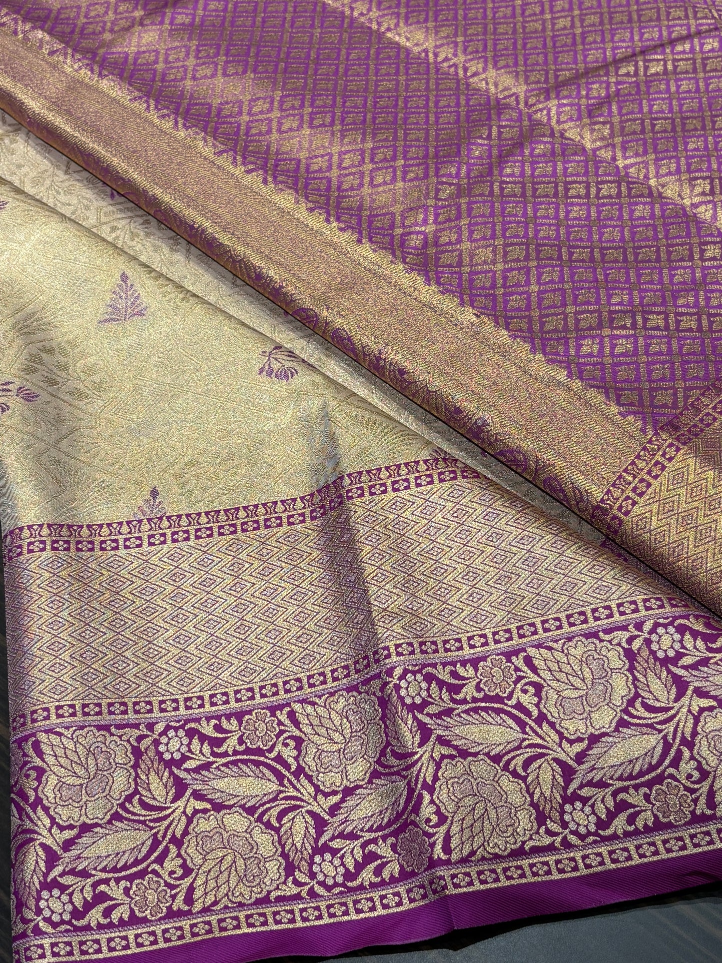 Semi Kanchipuram tissue