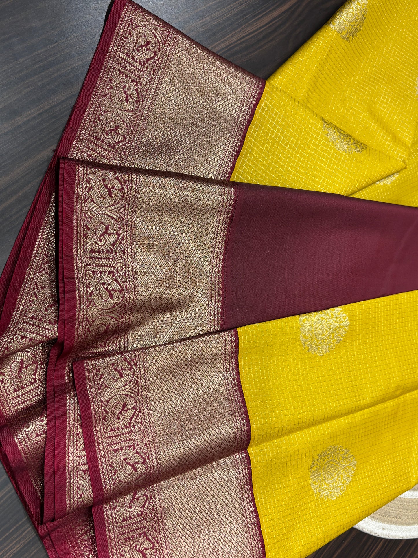 Semi Kanchipuram silk