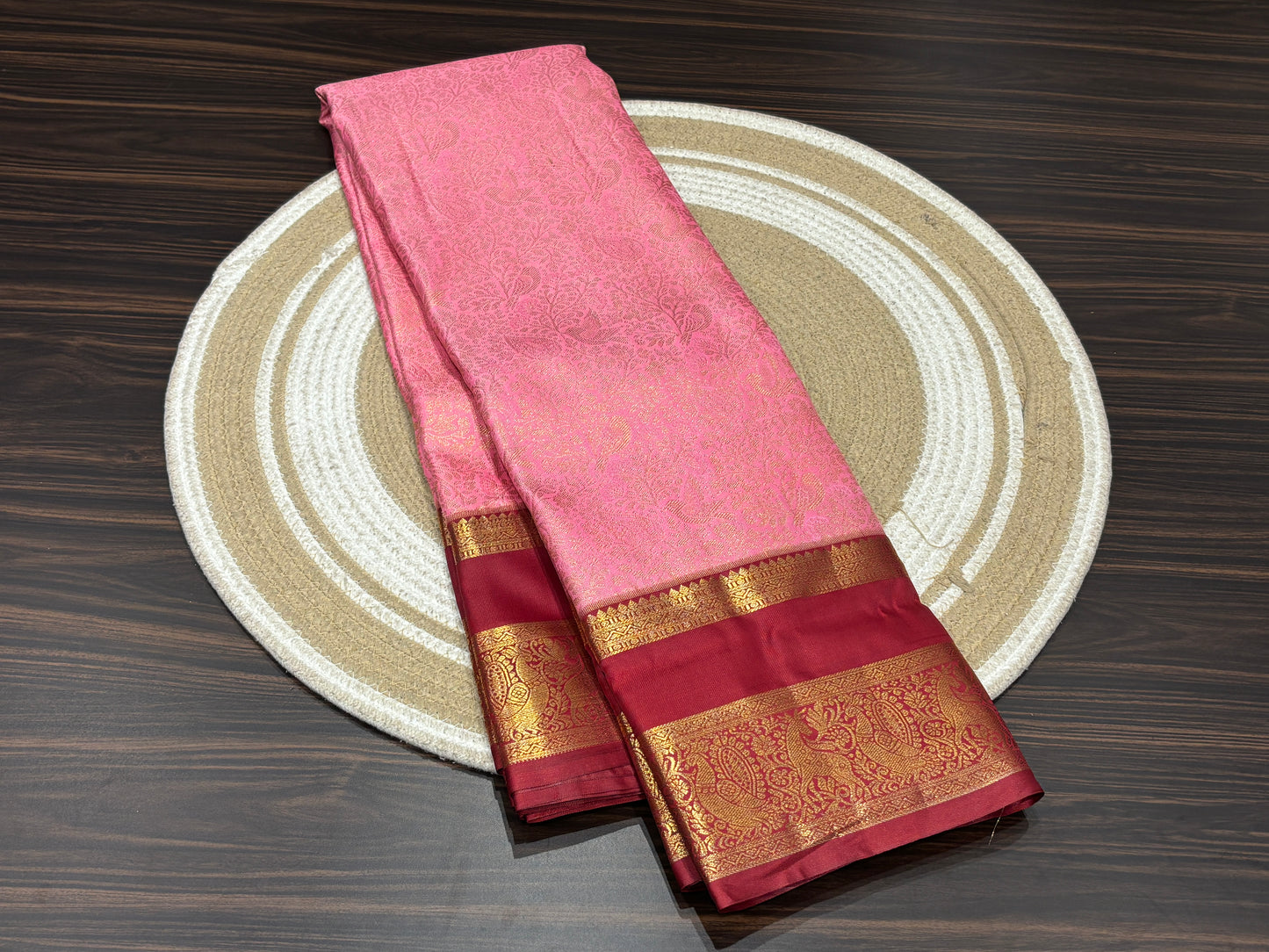 Semi Kanchipuram silk