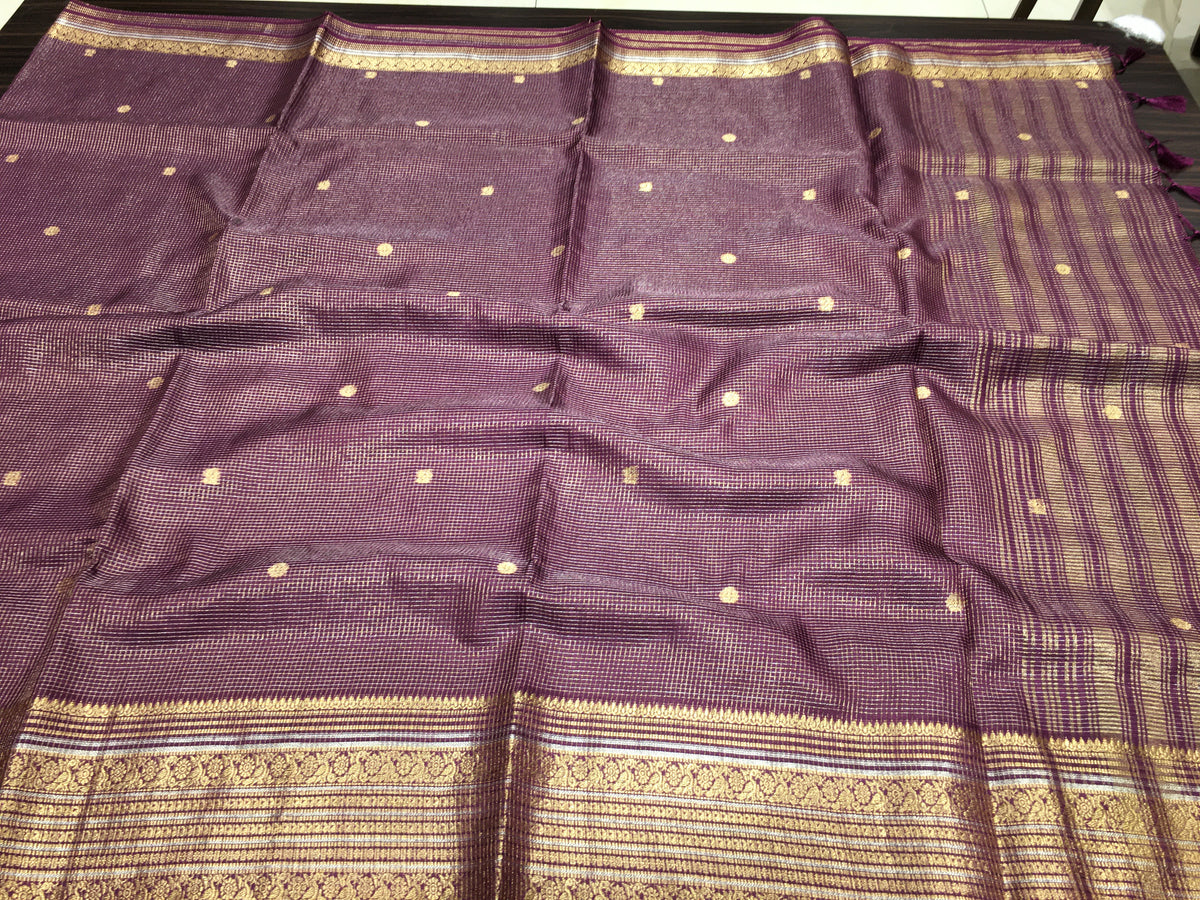 Semi Mysore Crape Silk