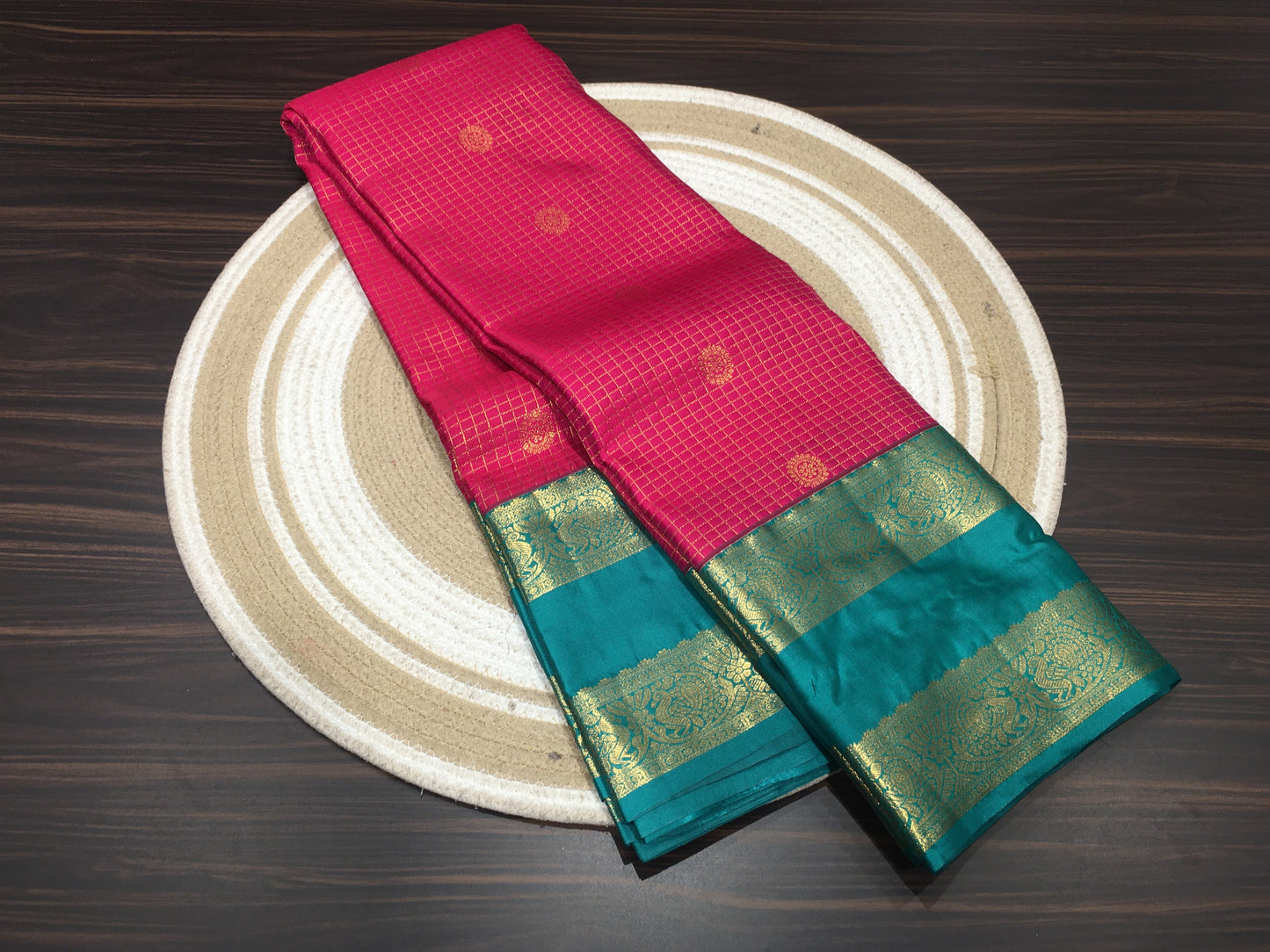 Semi Kanchipuram silk