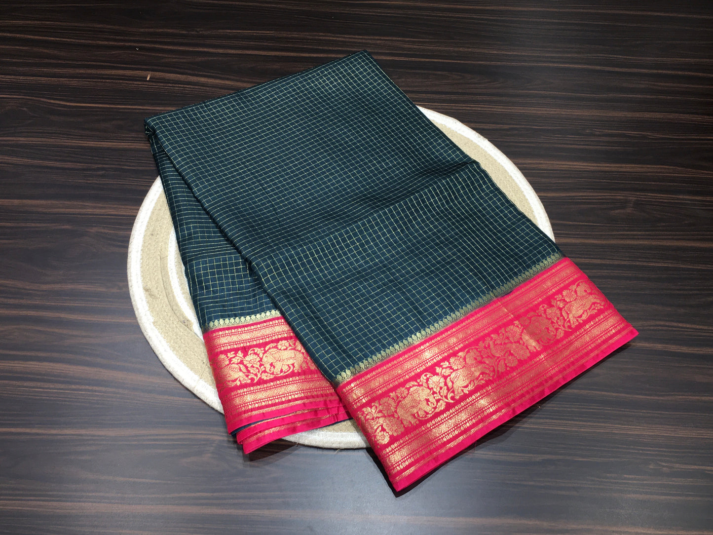 Semi Mysore Crape Silk