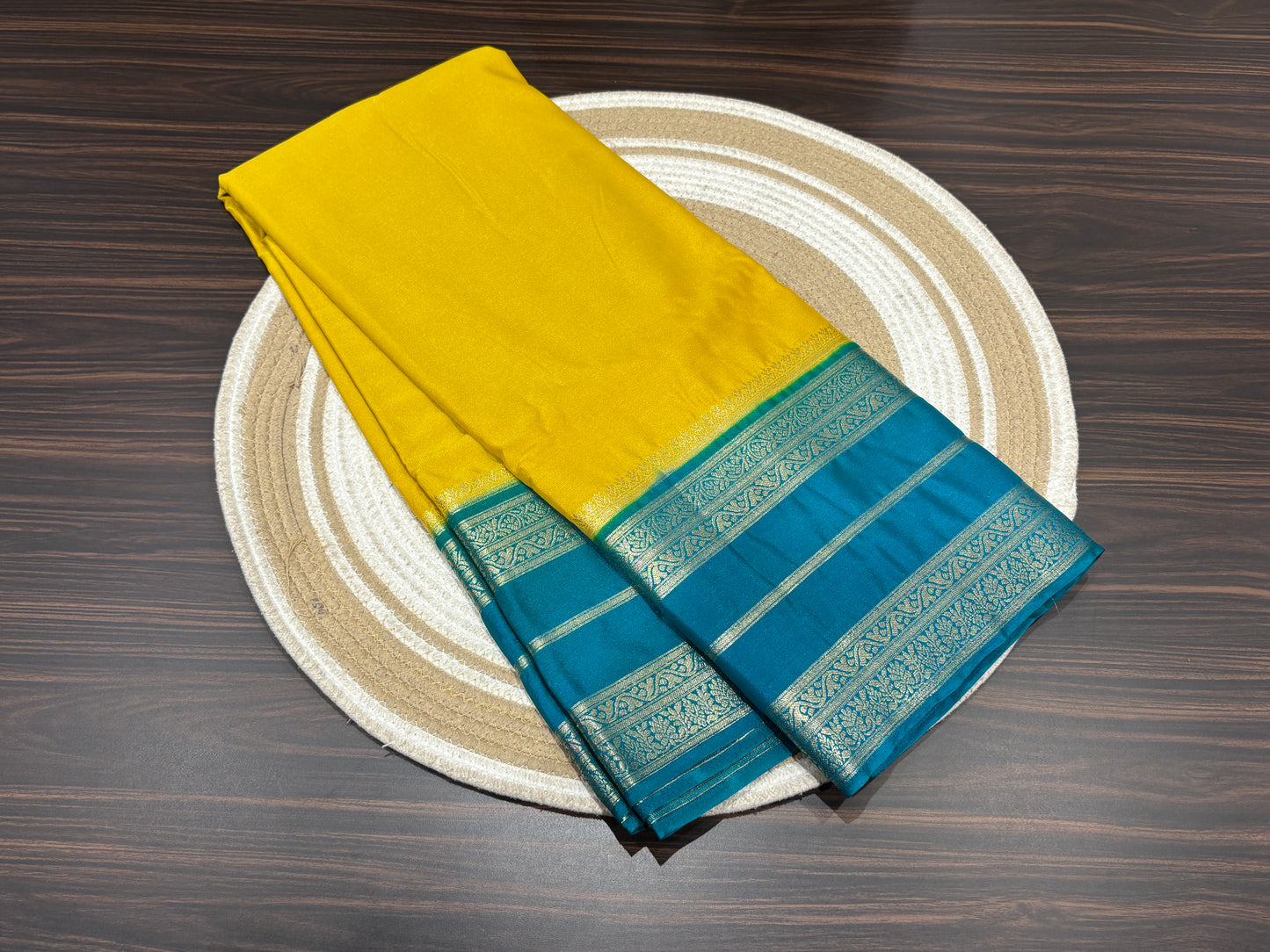 Semi Mysore crape