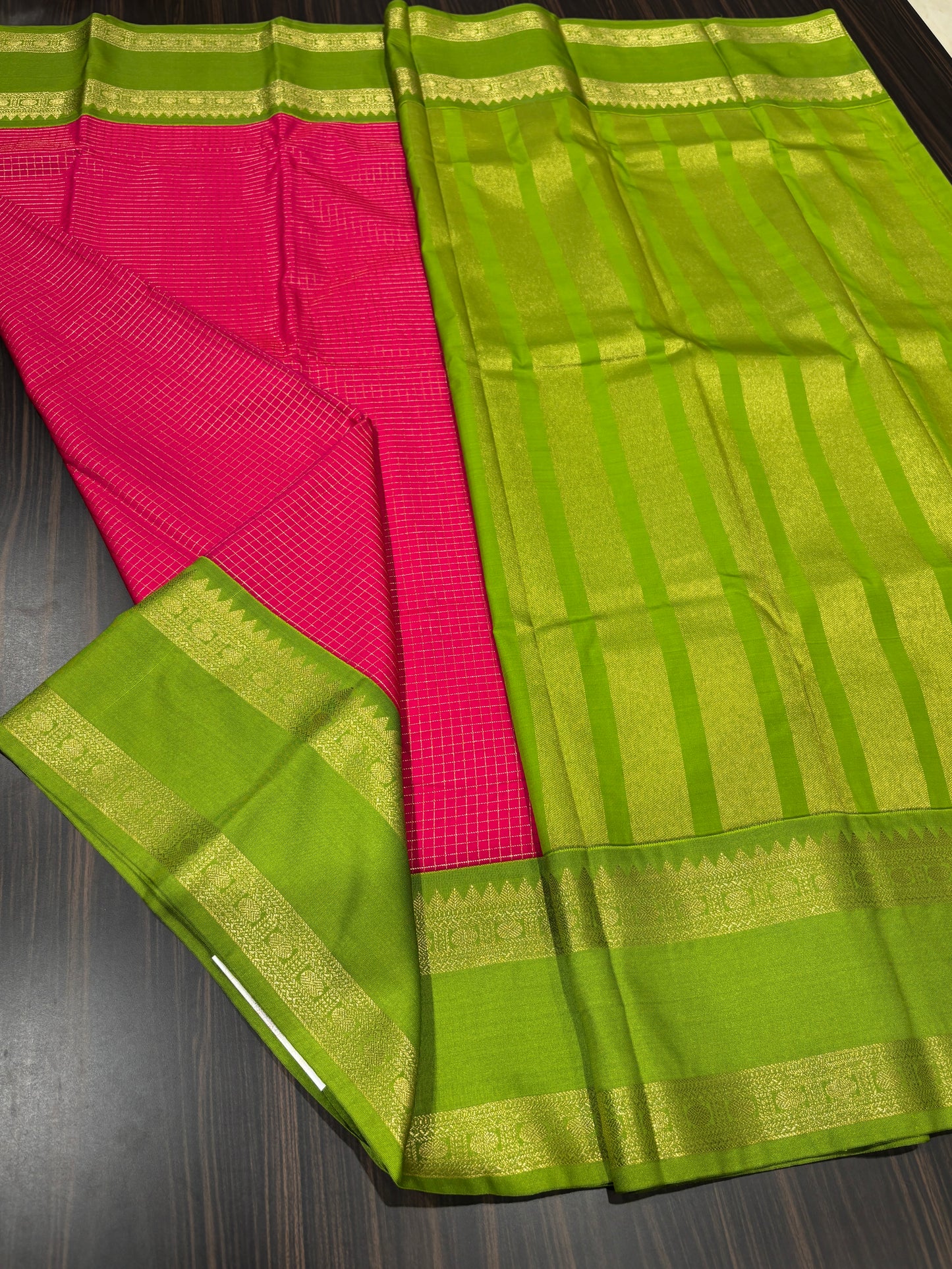 Semi Kanchipuram silk