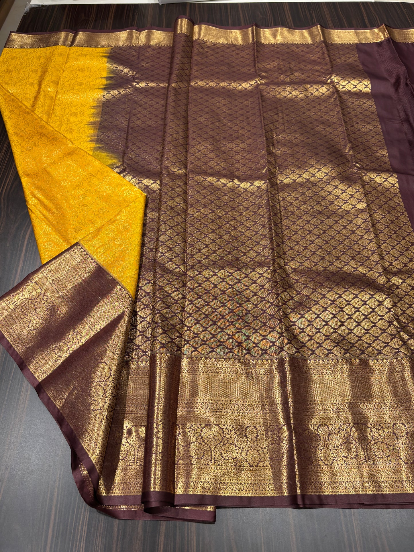 Semi Kanchipuram silk