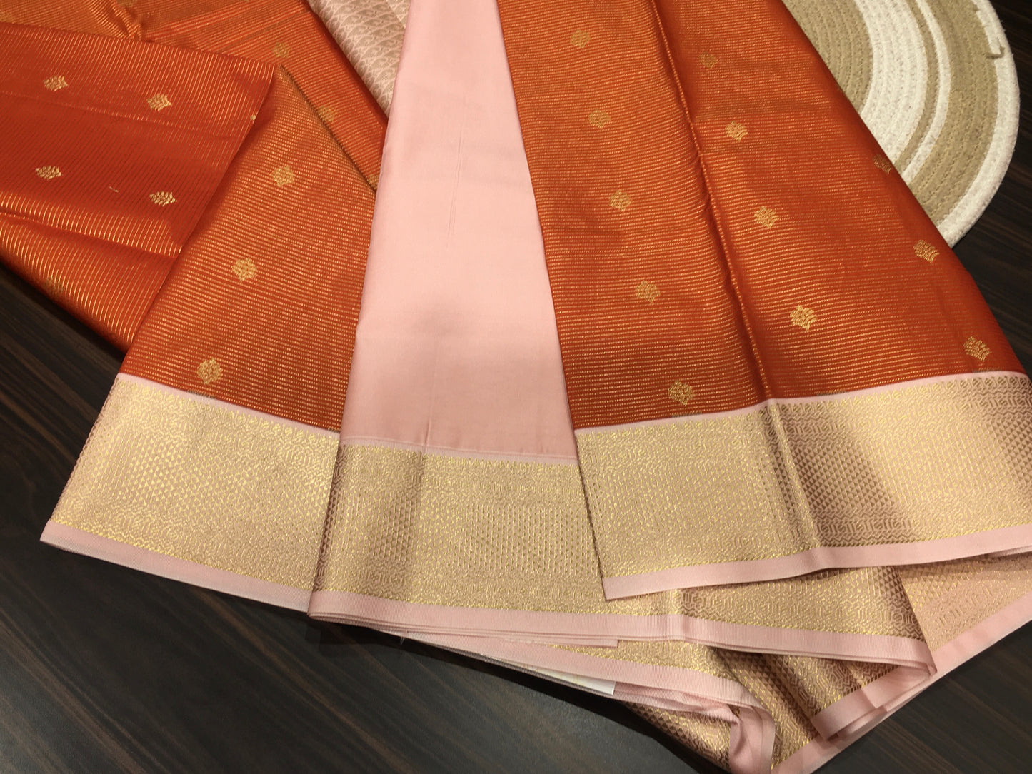 Semi Kanchipuram silk