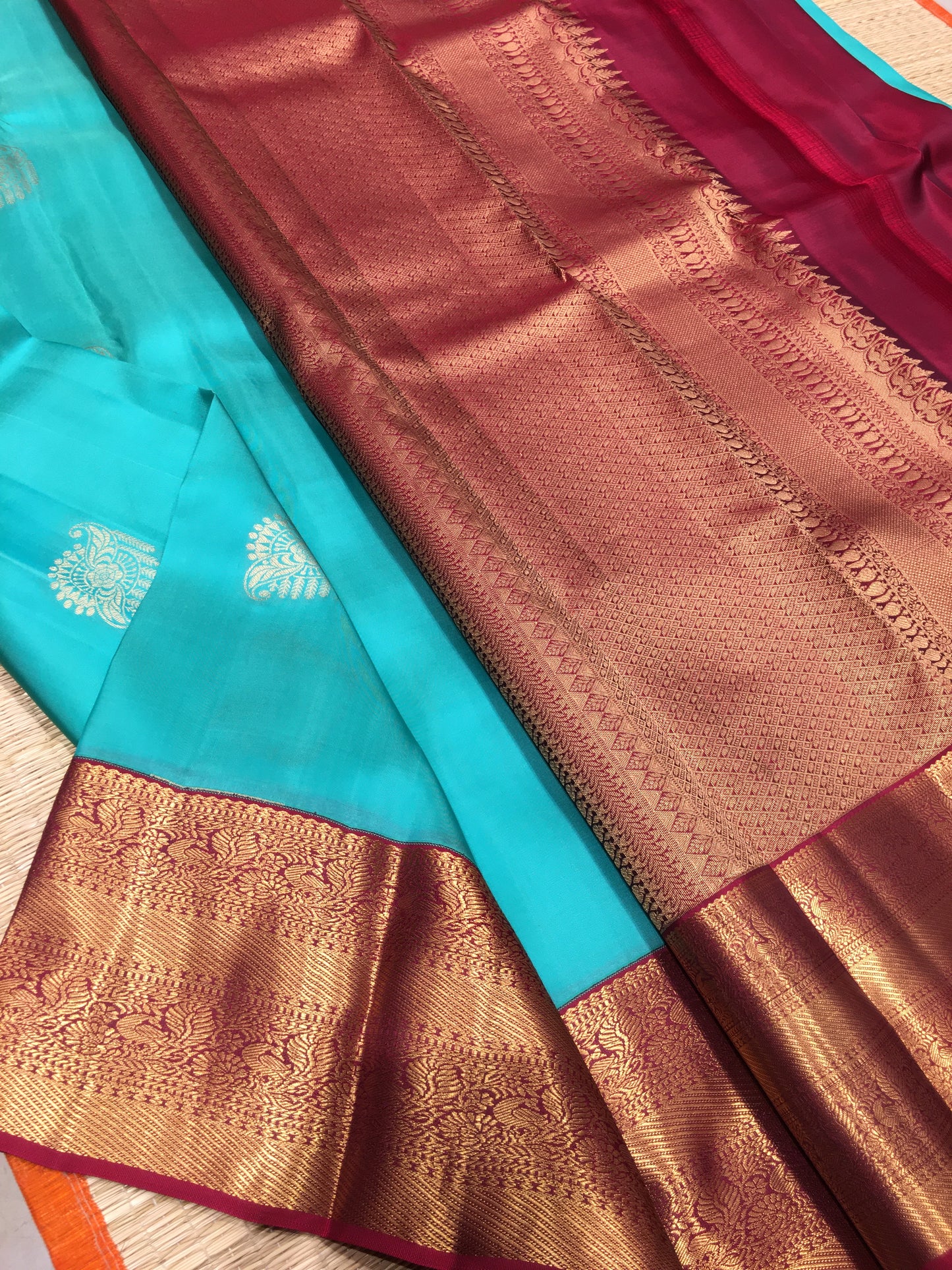 Pure Kanchipuram silk