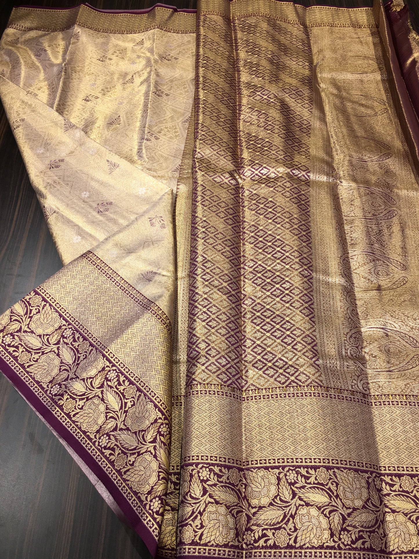 Semi Kanchipuram tissue