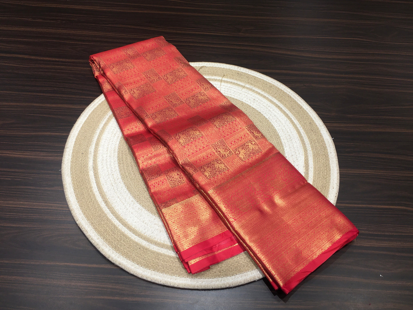 Semi Kanchipuram silk