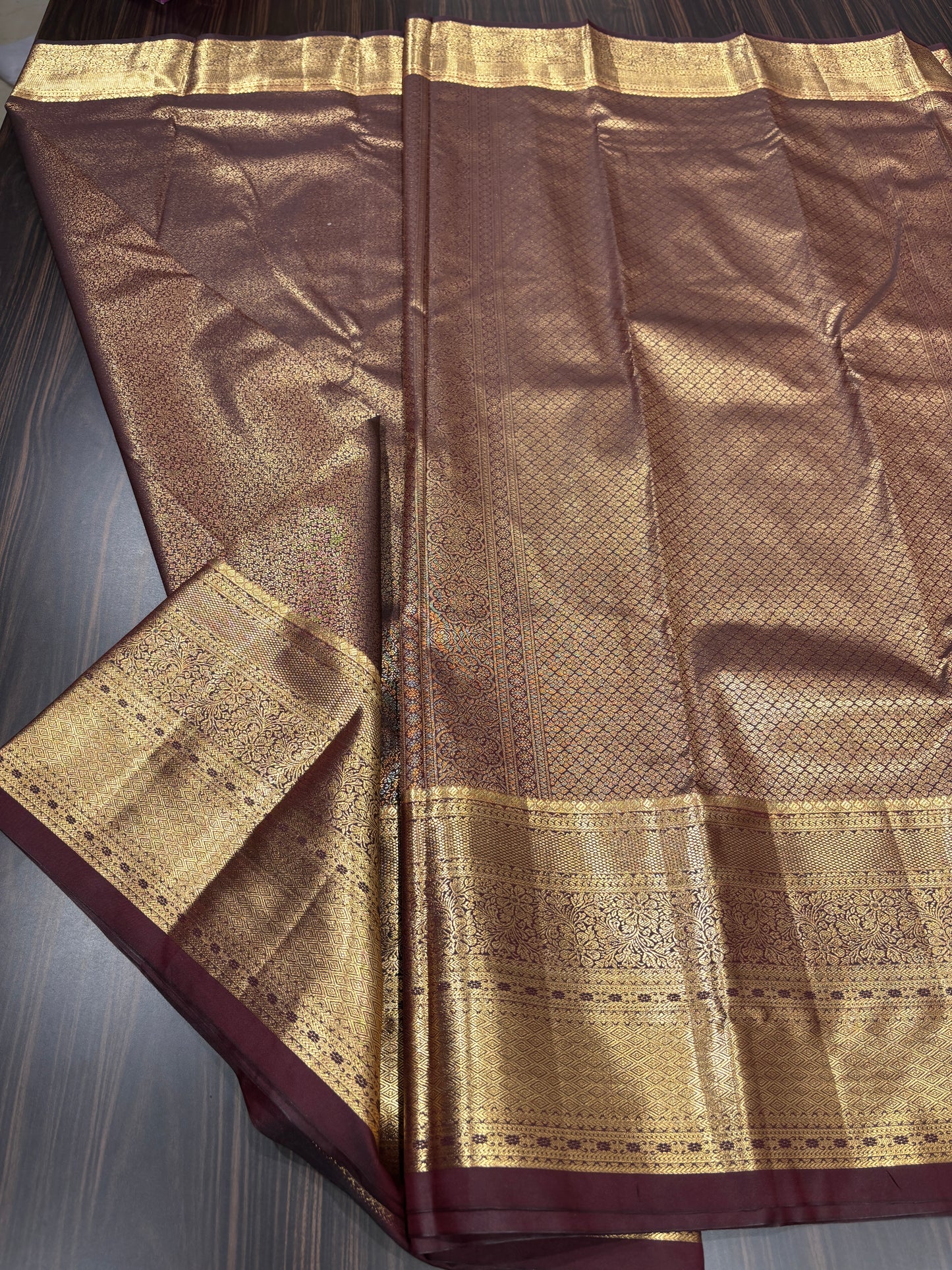 Semi Kanchipuram silk