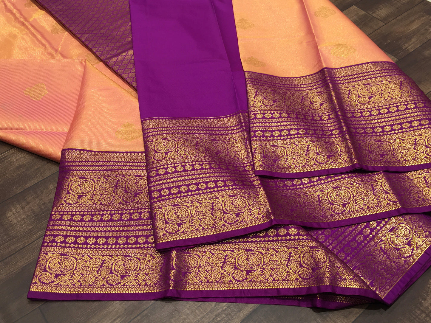 Semi Kanchipuram silk