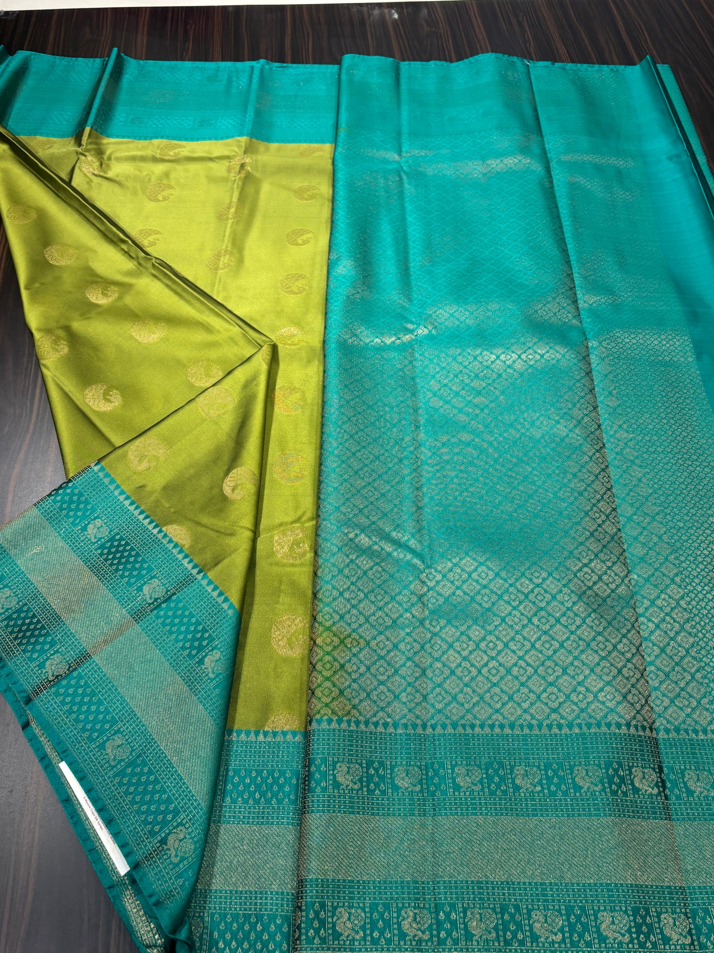 Semi Kanchipuram silk