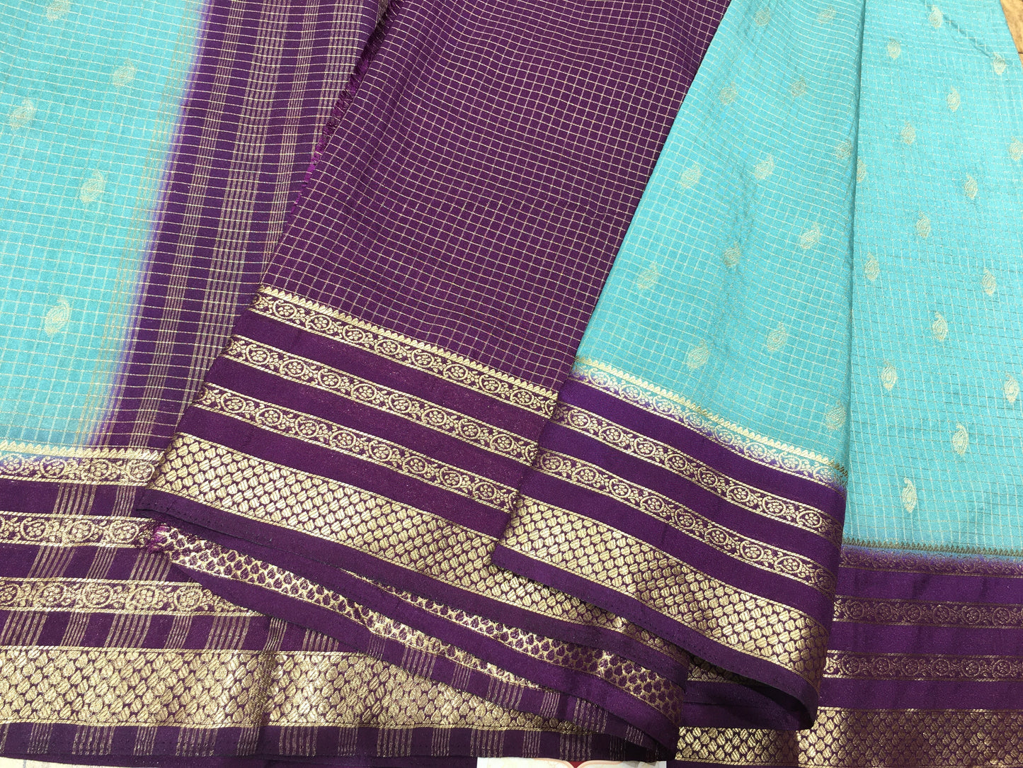 Semi Mysore Crape Silk
