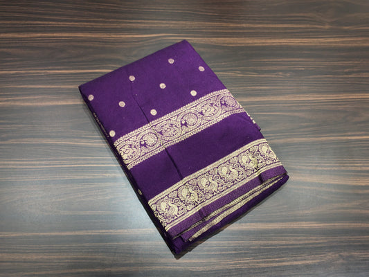 Soft crape saree