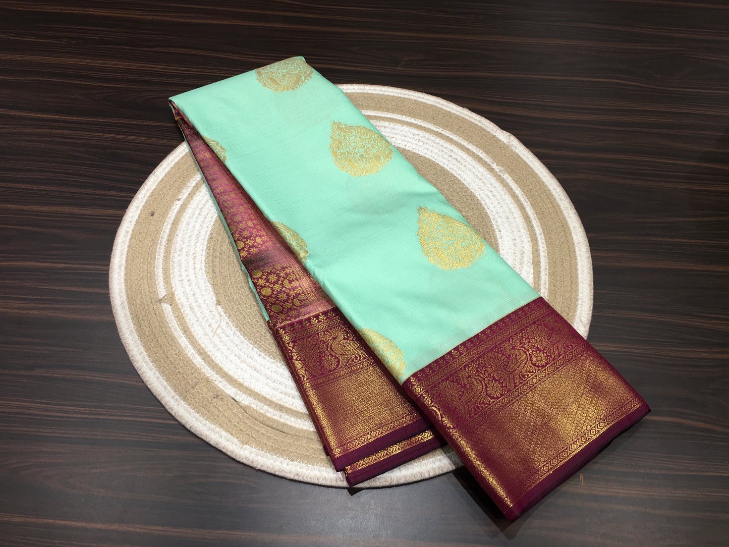 Semi Kanchipuram silk