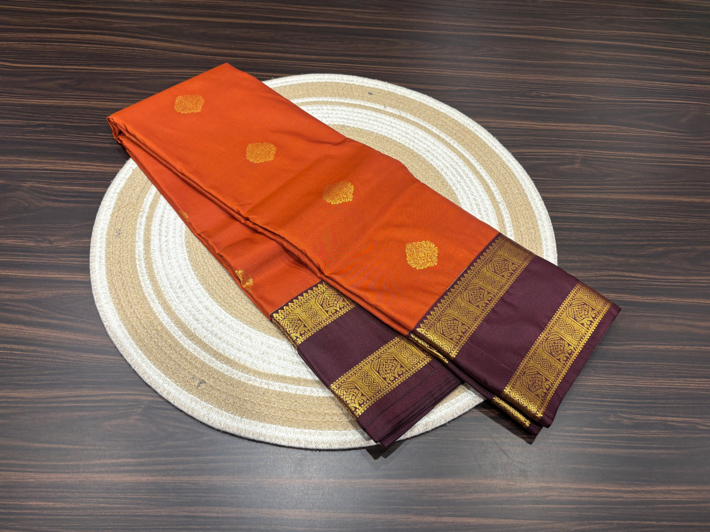 Semi Kanchipuram silk