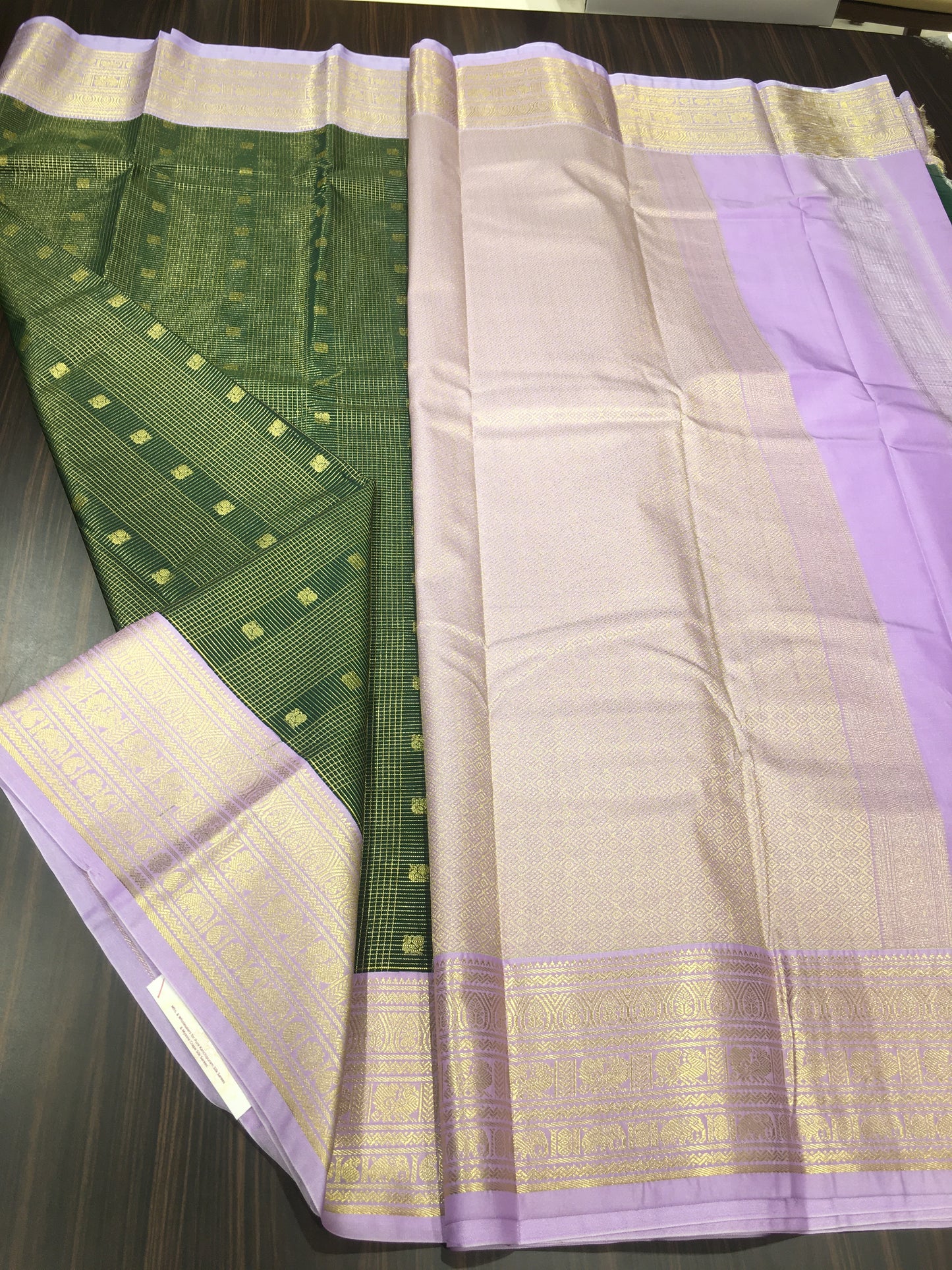 Semi Kanchipuram silk
