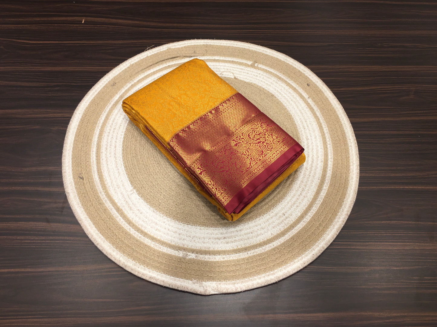 Semi Kanchipuram silk