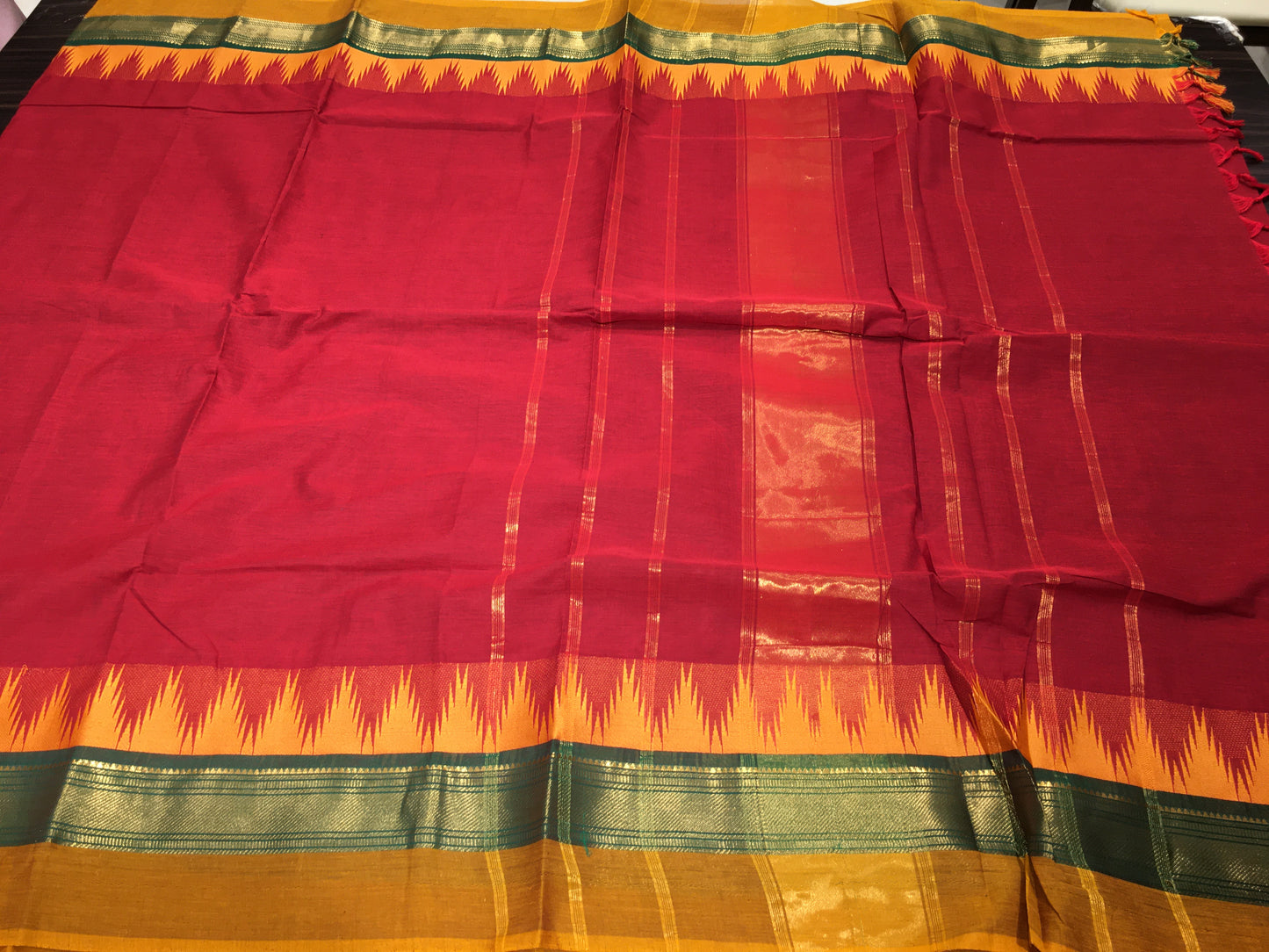Fancy cotton saree