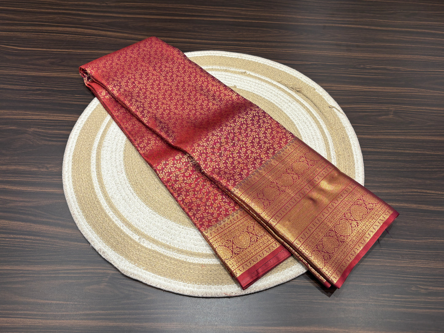 Semi Kanchipuram silk