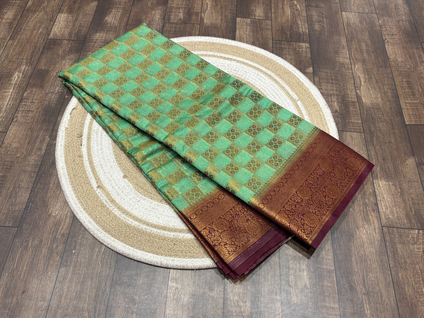 Raw silk saree