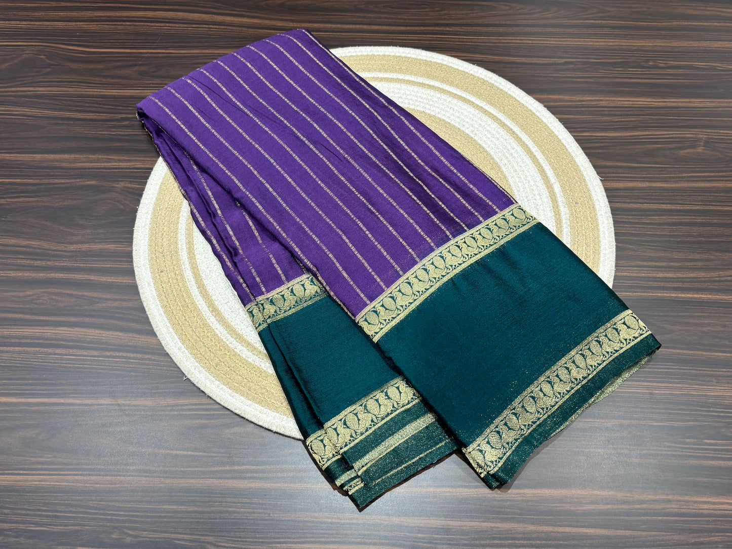 Chiffon crape saree