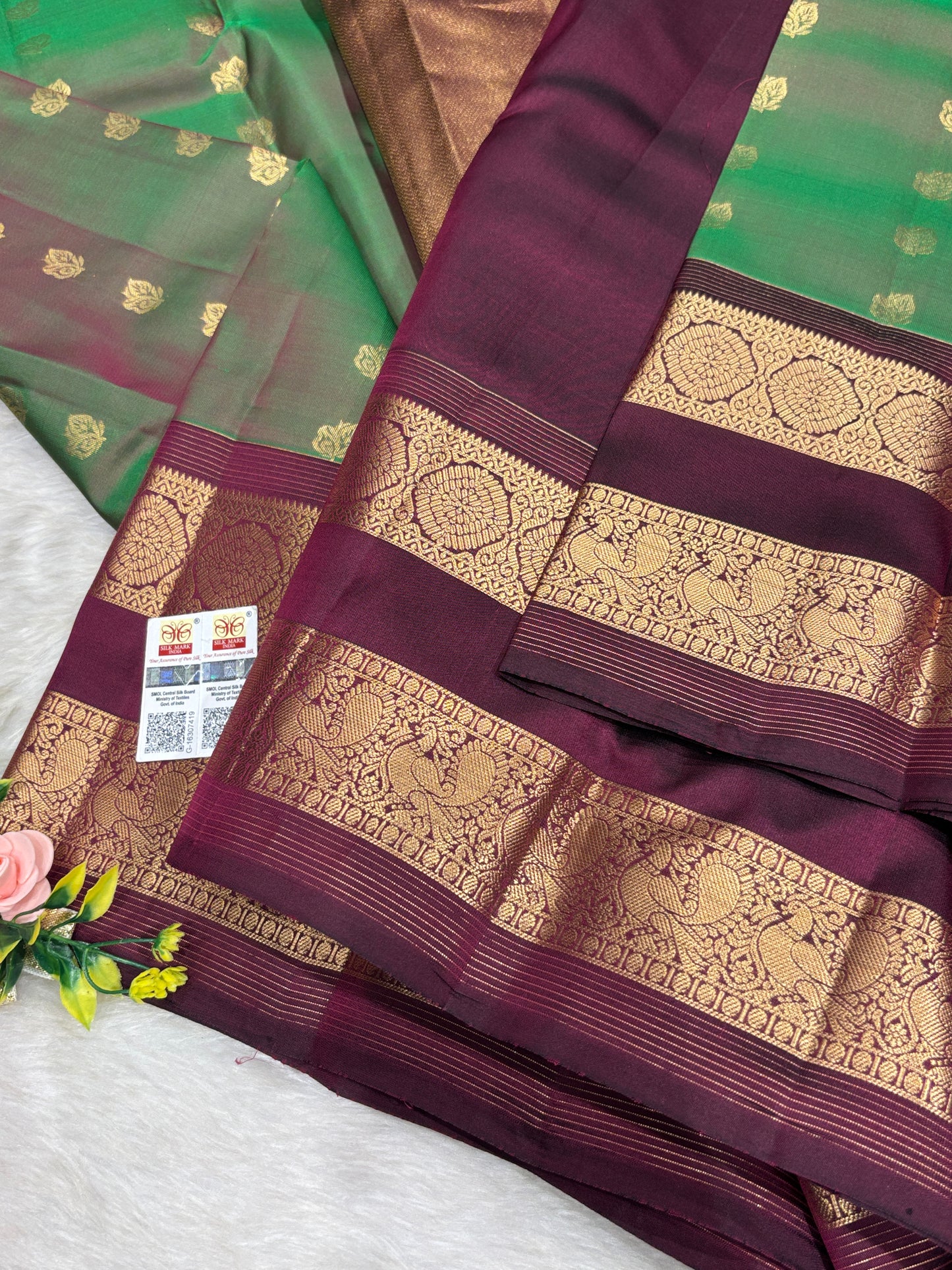 Pure Kanchipuram silk