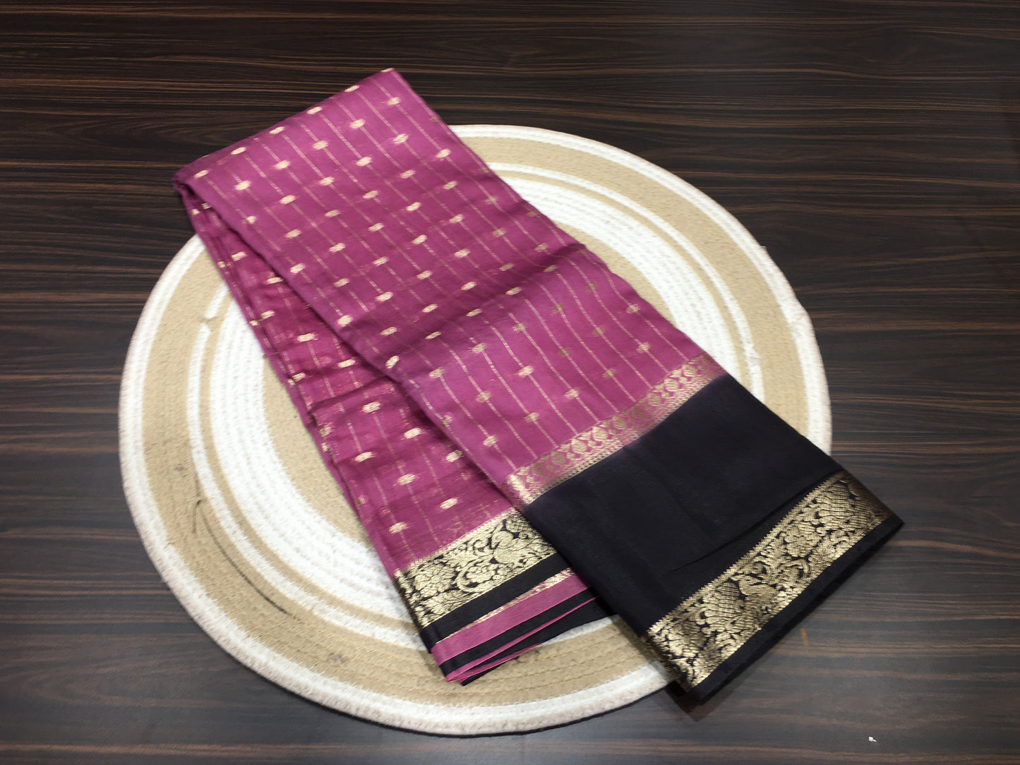 Semi Mysore crape