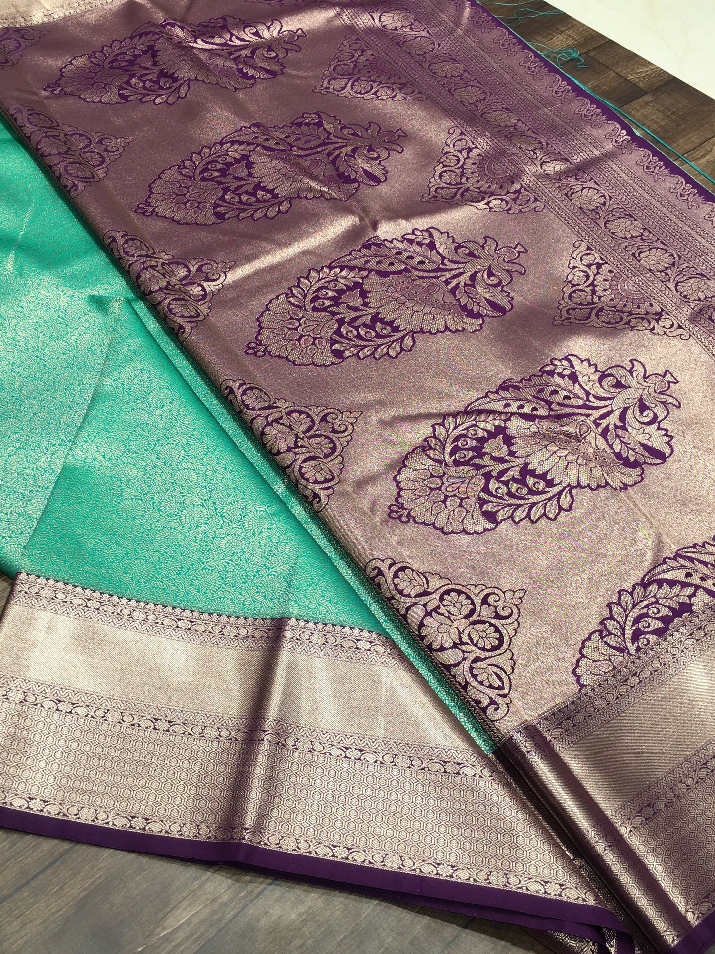Semi Kanchipuram silk
