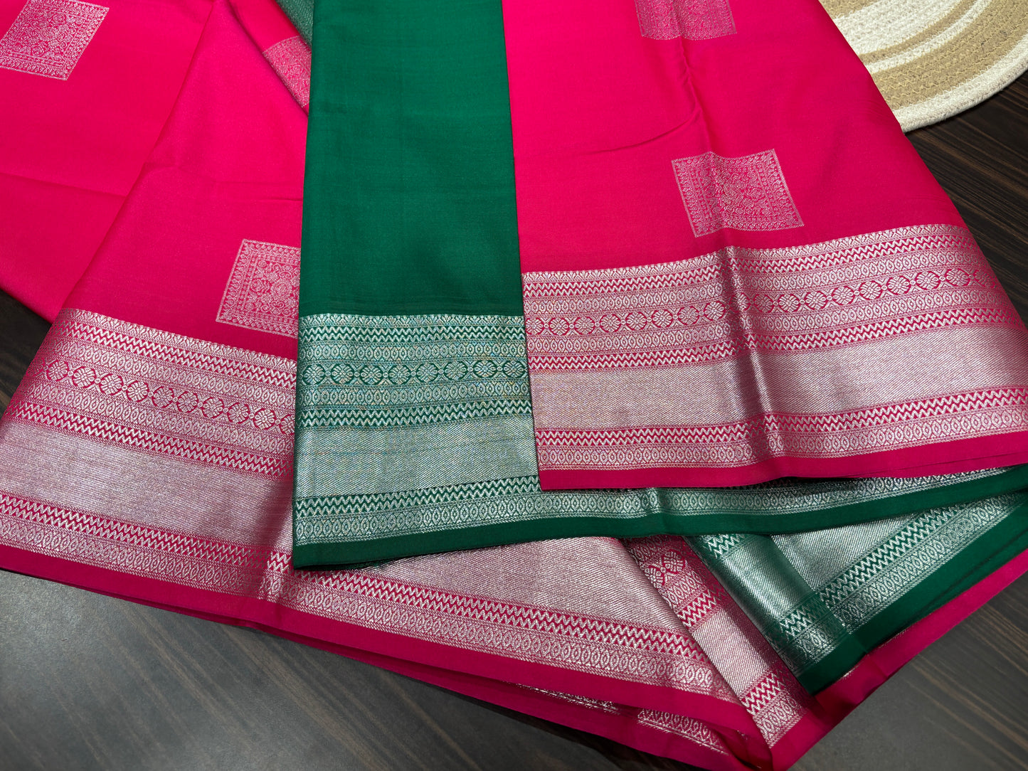 Semi Kanchipuram silk