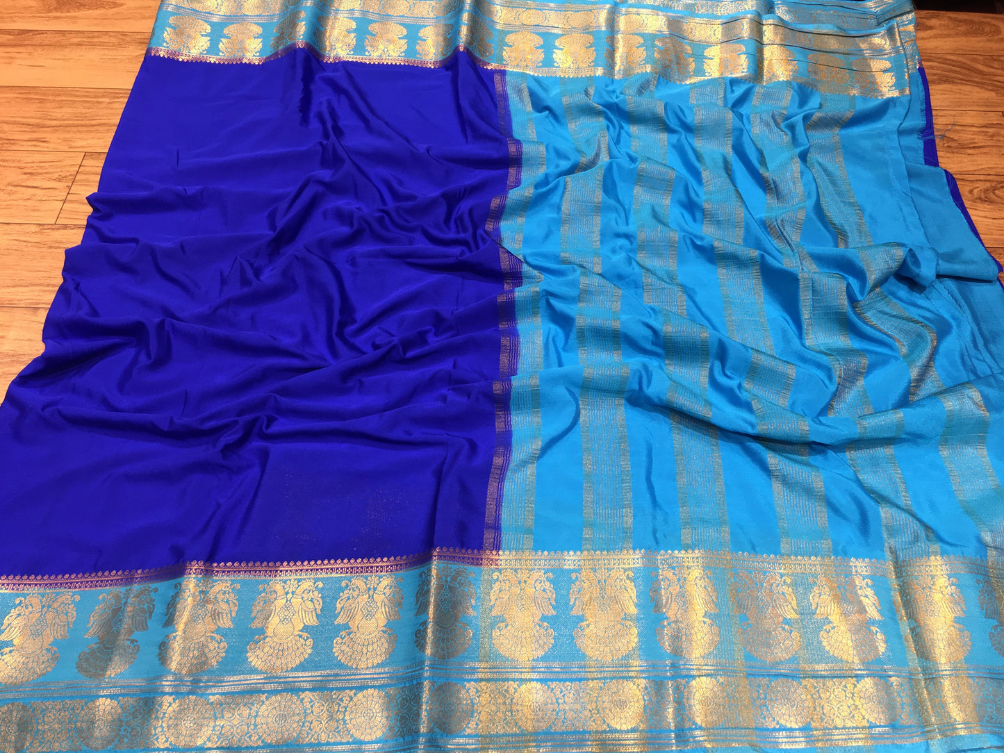 Semi Mysore Crape Silk