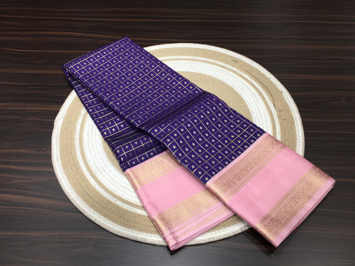 Semi Kanchipuram silk