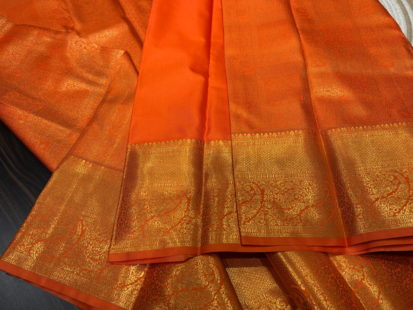 Semi Kanchipuram silk