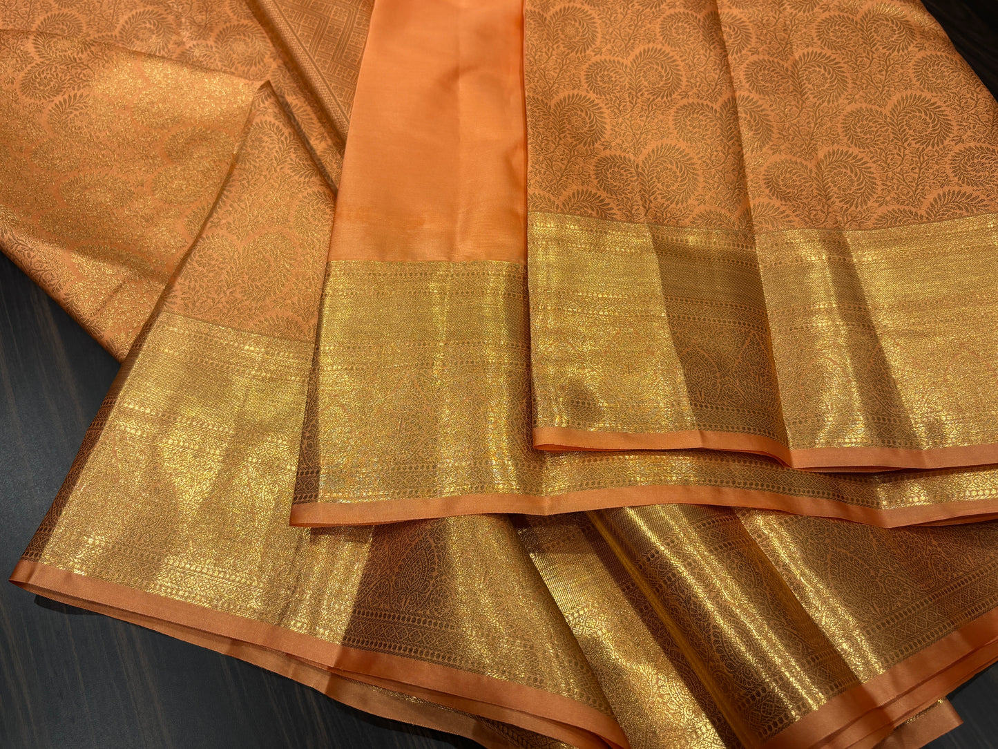 Semi Kanchipuram silk