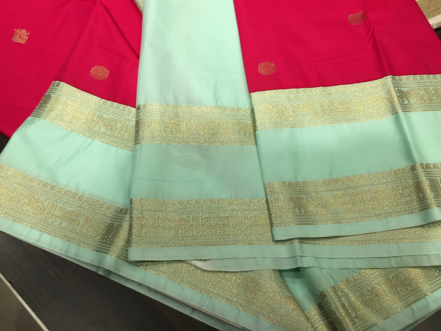 Semi Kanchipuram silk