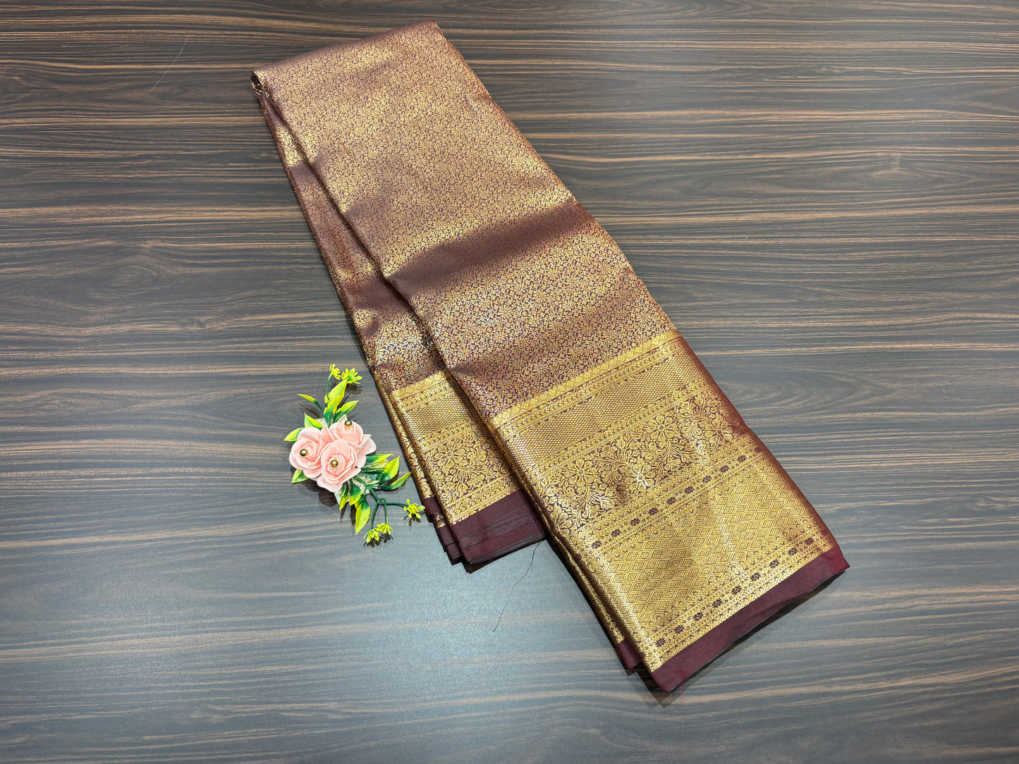 Semi Kanchipuram silk