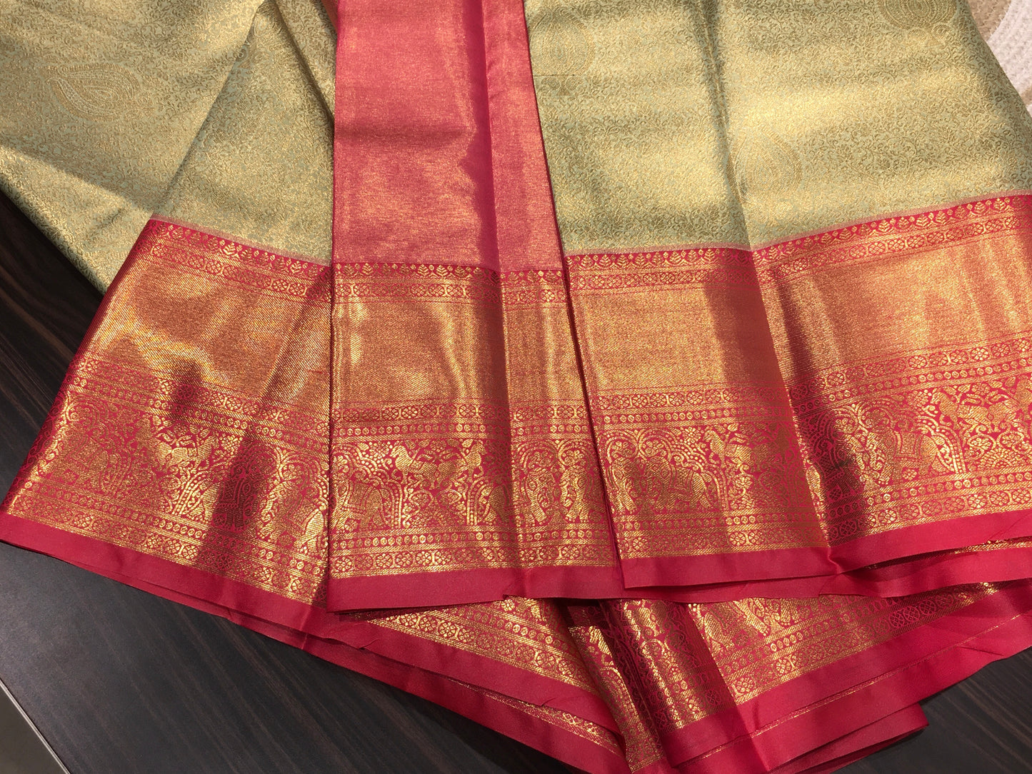 Semi Kanchipuram tissue