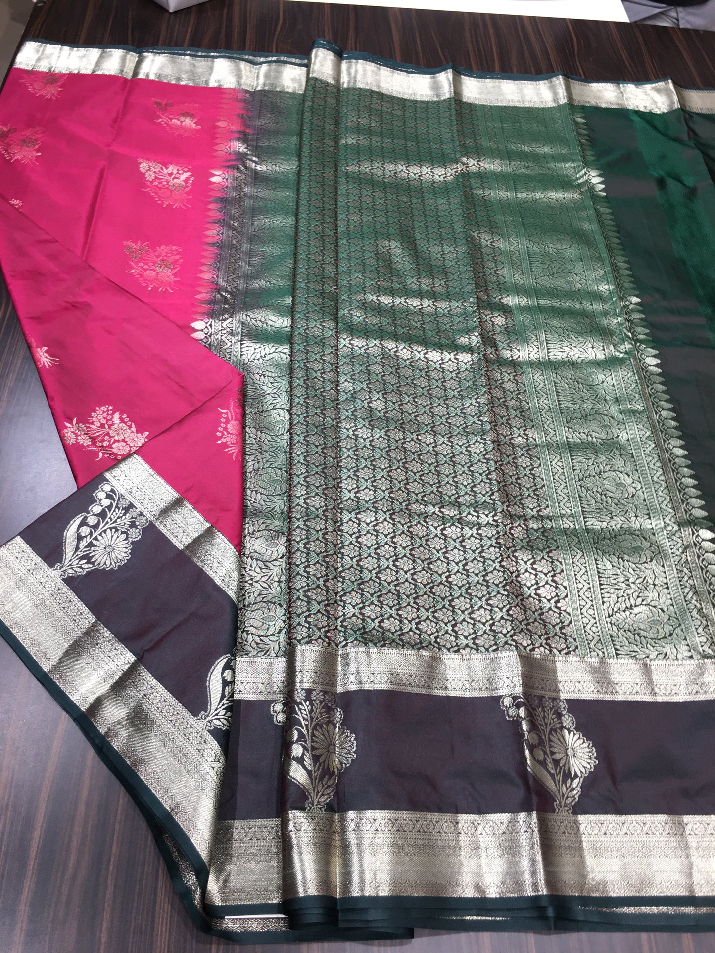 Semi Kanchipuram silk